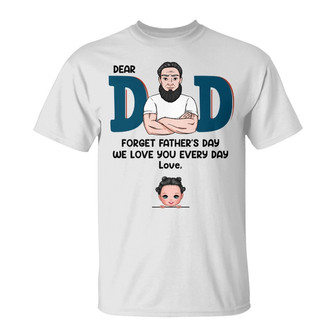 Personalized Dad Grandpa T Shirt - Thegiftio UK