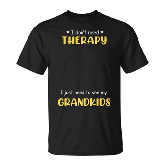 Personalized Dad Grandpa Therapy T Shirt - Thegiftio UK