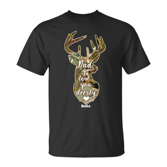 Personalized Dad Hunting FD T Shirt - Thegiftio UK