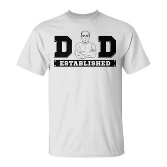 Personalized Dad T Shirt - Thegiftio UK