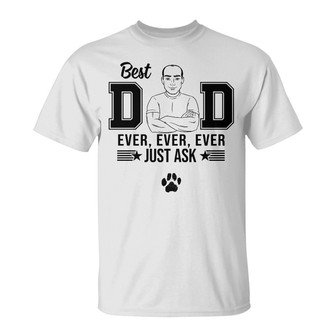 Personalized Dad T Shirt - Thegiftio UK