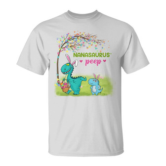 Personalized Easter Gifts For Mom Grandma, Mothers Day, Dinosaur Lover, Dinosaur Mom Grandma Easter T Shirt - Thegiftio UK