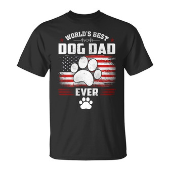 Personalized Dog Dad FD T Shirt - Thegiftio UK