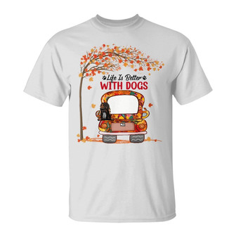 Personalized Dog Fall Halloween T Shirt - Thegiftio UK
