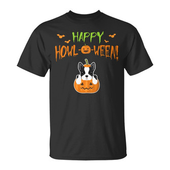 Personalized Dog Happy Halloween T Shirt - Thegiftio UK
