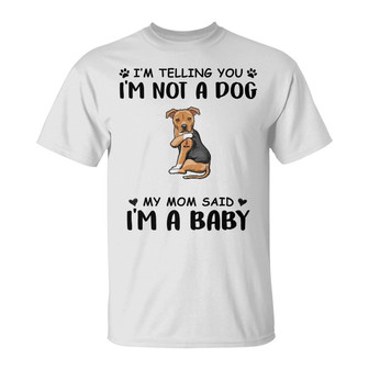 Personalized Dog I'm A Baby T Shirt - Thegiftio UK