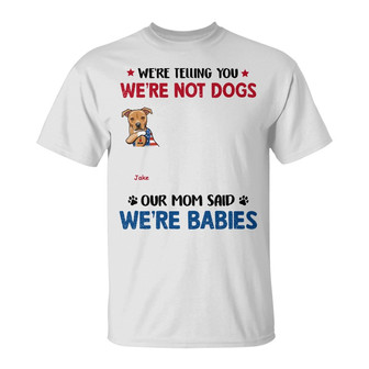 Personalized Dog Mom Baby T Shirt - Thegiftio UK