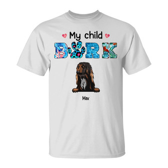 Personalized Dog Mom Children T Shirt - Thegiftio UK