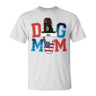 Personalized Dog Mom Dog Dad T Shirt - Thegiftio UK