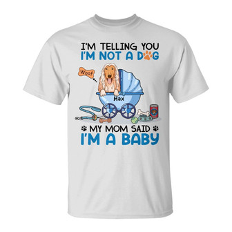 Personalized Dog Mom Xmas Dog Lover, Dog Mom I'm A Baby T Shirt - Thegiftio UK
