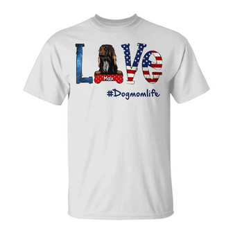 Personalized Dog Mom Life T Shirt - Thegiftio UK