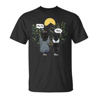 Personalized Dog Mom Memo Talk T Shirt - Thegiftio UK