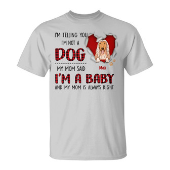Personalized Dog Mom Said T Shirt - Thegiftio UK
