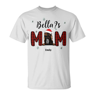 Personalized Dog Mom T Shirt - Thegiftio UK