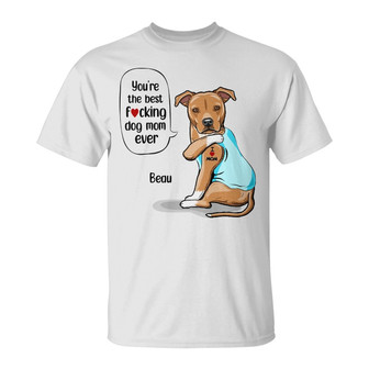 Personalized Dog Mom T Shirt - Thegiftio UK