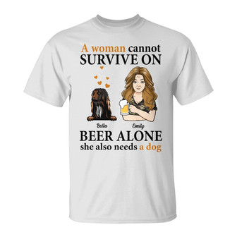 Personalized Dog Mom T Shirt - Thegiftio UK