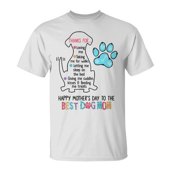 Personalized Dog Mom T Shirt - Thegiftio UK
