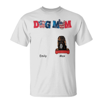 Personalized Dog Mom T Shirt - Thegiftio UK