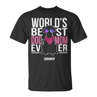 Personalized Dog Mom T Shirt - Thegiftio UK