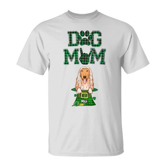 Personalized Dog Mom Gift, Dog Lover, Dog Patrick's Day T Shirt - Thegiftio UK