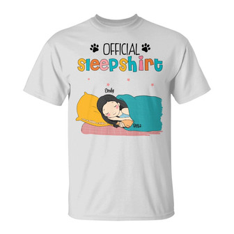 Personalized Dog Sleep T Shirt - Thegiftio UK