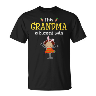 Personalized Easter Blessed Mom Grandma T Shirt - Thegiftio UK