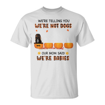 Personalized Fall Halloween Dog T Shirt - Thegiftio UK