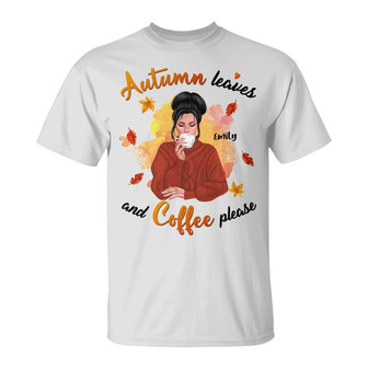Personalized Fall Pumpkin Girl T Shirt - Thegiftio UK