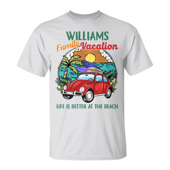 Personalized Family Beach Vacation White T Shirt - Thegiftio UK