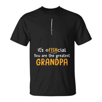Personalized Fishing Dad Grandpa T Shirt - Thegiftio UK
