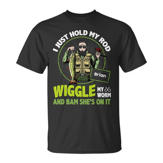 Personalized Fishing T Shirt - Thegiftio UK