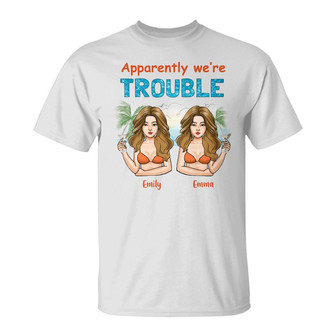 Personalized Friends Beach T Shirt - Thegiftio UK