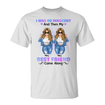 Personalized Friends Came Along T Shirt - Thegiftio UK