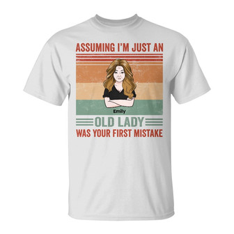 Personalized Friends Your First Mistake T Shirt - Thegiftio UK