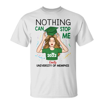 Personalized Graduation Girl 2022 T Shirt - Thegiftio UK