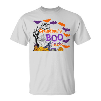 Personalized Grandma Boo Crew Halloween Truck T Shirt - Thegiftio UK