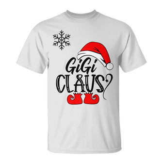 Personalized Grandma Claus Christmas T Shirt - Thegiftio UK