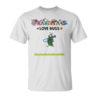 Personalized Grandma Love Bugs T Shirt - Thegiftio UK