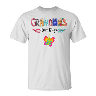 Personalized Grandma Love Bugs T Shirt - Thegiftio UK