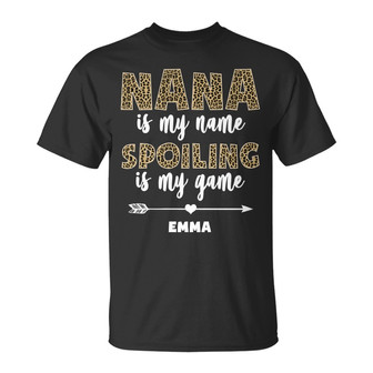 Personalized Grandma Nana T Shirt - Thegiftio UK