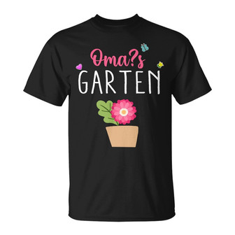 Personalized Grandma Oma Garden T Shirt - Thegiftio UK