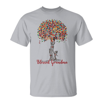 Personalized Grandma White T Shirt - Thegiftio UK