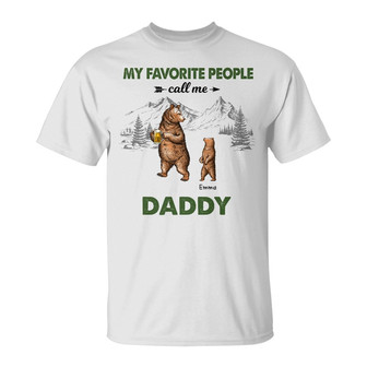 Personalized Grandpa Bear T Shirt - Thegiftio UK