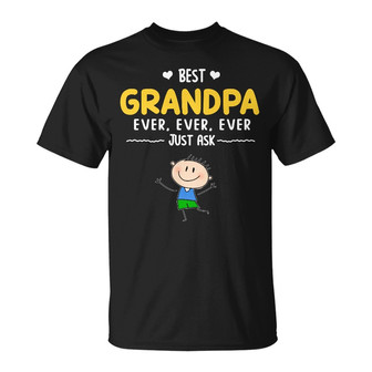 Personalized Grandpa Dad T Shirt - Thegiftio UK