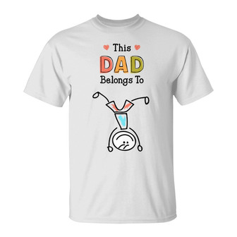 Personalized Grandpa Drawing T Shirt - Thegiftio UK