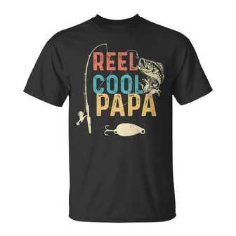 Personalized Grandpa Fishing Cool T Shirt - Thegiftio UK