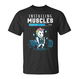 Personalized Gym Unicorn T Shirt - Thegiftio UK