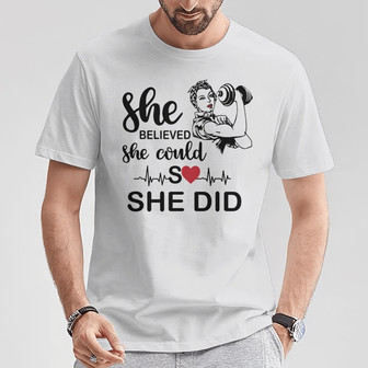Personalized Gym Women White T Shirt - Thegiftio UK