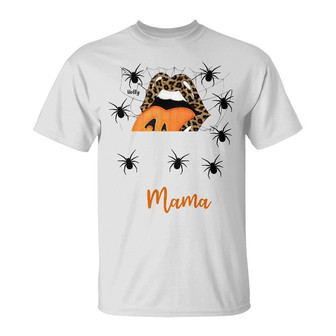 Personalized Halloween Fall Grandma Mom T Shirt - Thegiftio UK