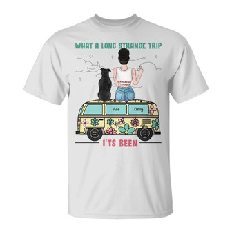 Personalized Hippie Dog T Shirt - Thegiftio UK